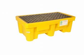 UltraTech 1010 Spill Pallet P2, No Drain, Yellow