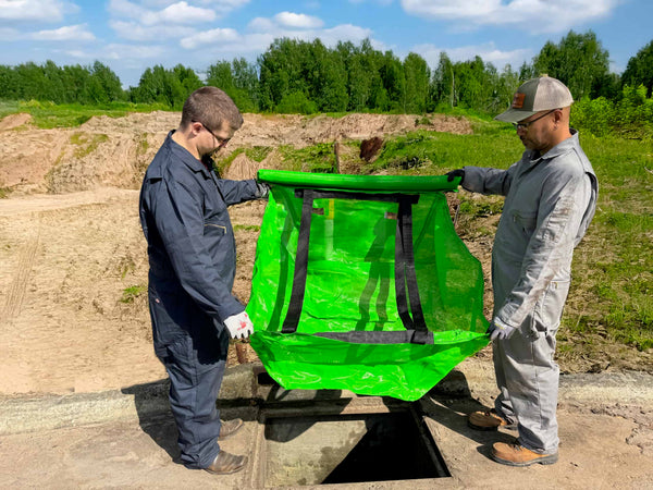 UltraTech 8941 Drain Guard, Reusable Model, Low Capacity, 24" x 36", Green
