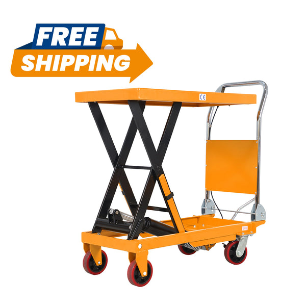 Apollolift Single Scissor Lift Table 1100lbs. 35.4" lifting height