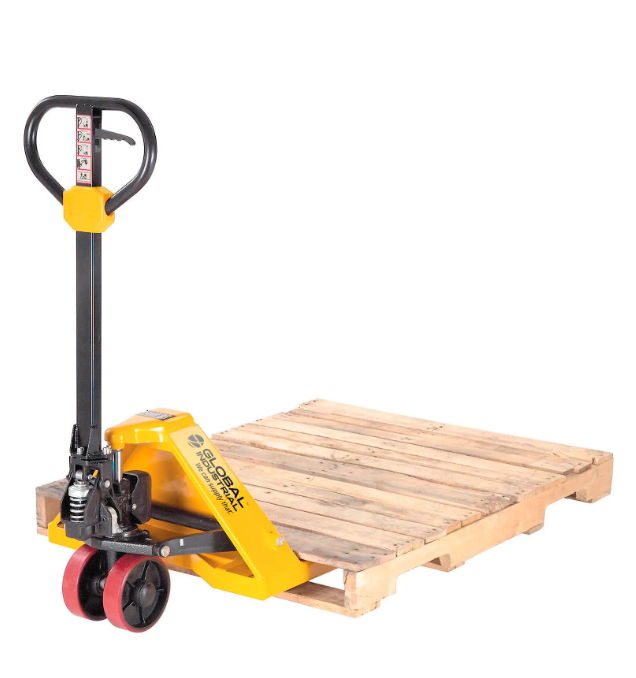Global Industrial™ High Quality Manual Pallet Jack, 5500 lb. Capacity, 27
