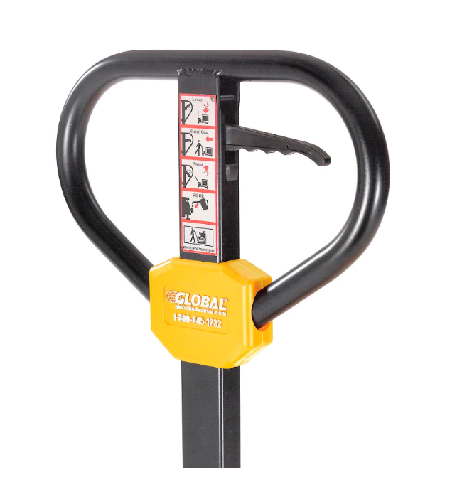 Global Industrial™ High Quality Manual Pallet Jack, 5500 lb. Capacity, 27"W x 48"L Forks