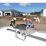 UltraTech 9847 Drain Guard, Reusable Model, Curb-Style, 18" x 30", Curb Deflector 38", Regular Flow, 8 Overflow Ports, Green