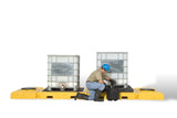 UltraTech 1125 Modular IBC Spill Pallet, 2-Tank, Indoor Model