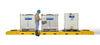 UltraTech 1126 Modular IBC Spill Pallet, 3-Tank, Indoor Model