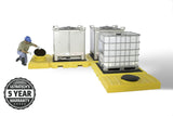 UltraTech 1126 Modular IBC Spill Pallet, 3-Tank, Indoor Model