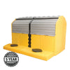 UltraTech 1165 Modular IBC Spill Pallet, 2-Tank, Outdoor Model