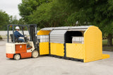 UltraTech 1166 Modular IBC Spill Pallet, 3-Tank, Outdoor Model