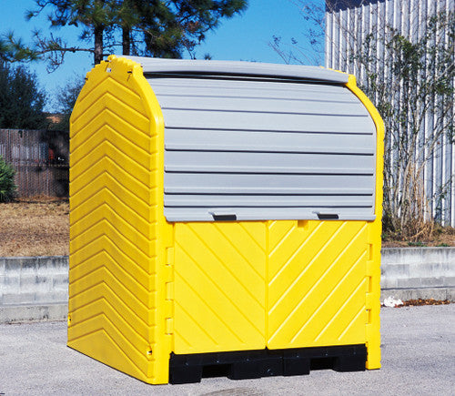 UltraTech 1188 Hard Top Plus, Steel, 4-Drum, Yellow