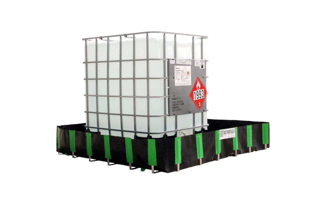 UltraTech 8277 Containment Berm, Economy Model, 12' x 40' x 1', Copolymer 2000, 28 oz.