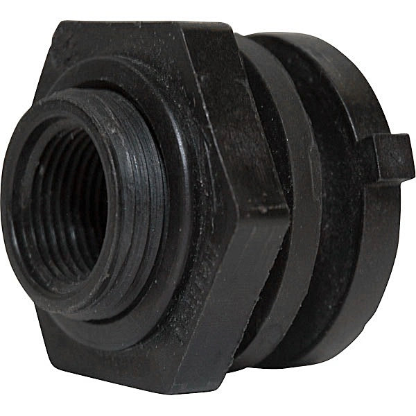 UltraTech 1073 Bulkhead Fitting, 3/4"