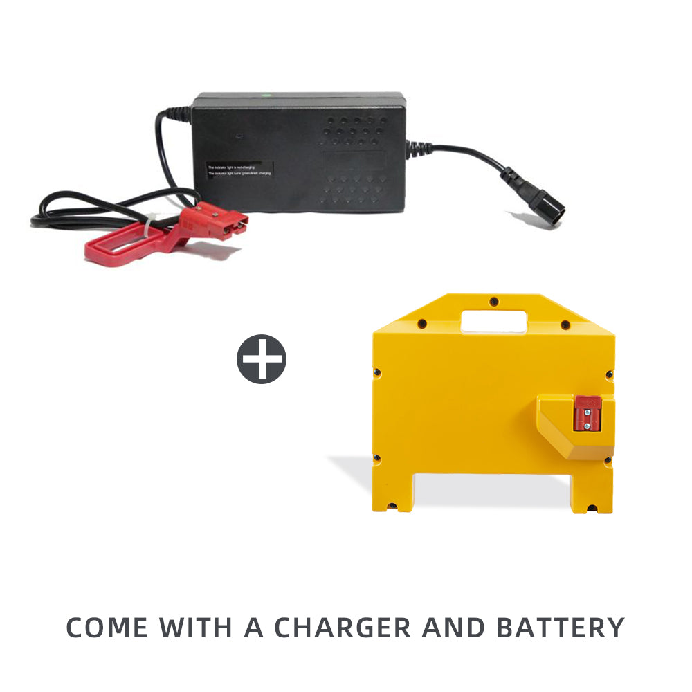 Apollolift Lithium Battery 3300Lbs Full Electric Pallet Jack Electric Forklift 48" x27"