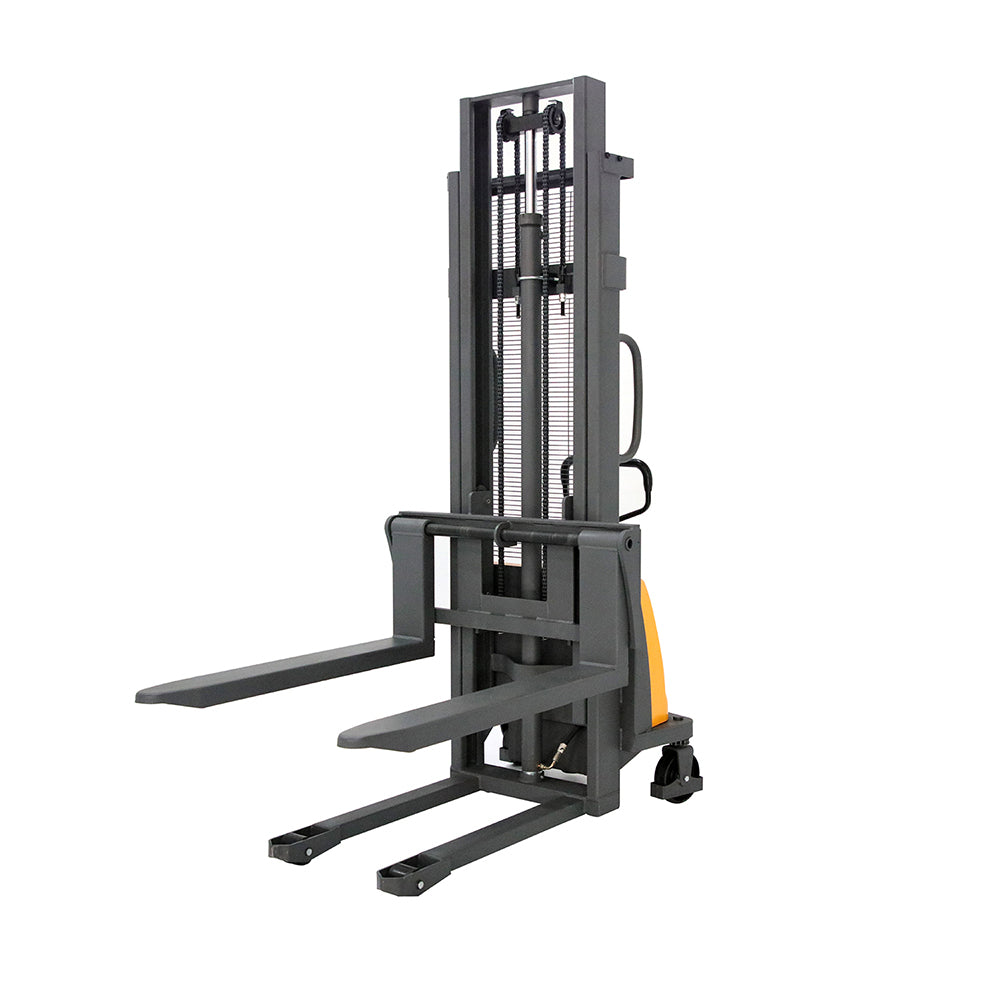 Apollolift Semi-Electric Power Lift Fixed Stacker 3300lbs 118