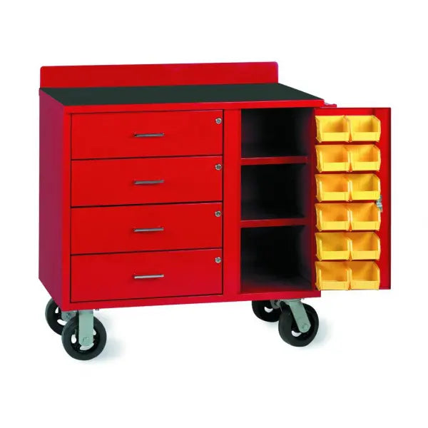 Valley Craft Mobile Bin Workbenches - Warehouse Gear Hub 