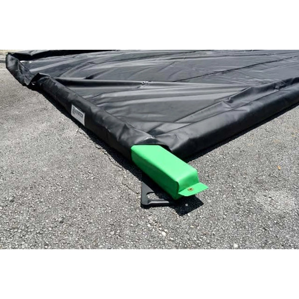 UltraTech 8962 Foam Wall Plus Berm, 10' x 50', 24 mil PVC