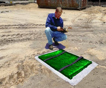 UltraTech 1466 Grate Topper, 30" x 30", High Flow, Green