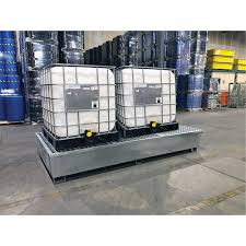 UltraTech 1183 Steel Twin IBC Spill Pallet Steel Model
