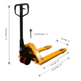 Apollolift Heavy Duty Manual Hand Pallet Jack 7700 lbs 48" x27"Fork