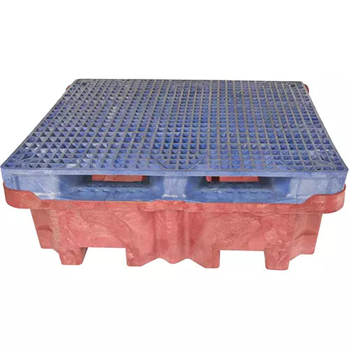 UltraTech 0802 Spill King With Drum Pallet, With Drain